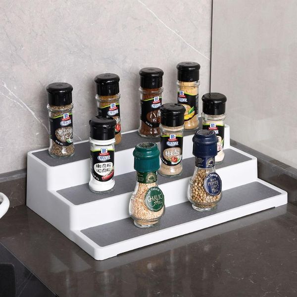 tier seasoning bottle jar stand stair step design cabinet kitchen spice rack storage organizer shelf home tools & organization
tier seasoning bottle jar stand stair step design cabinet kitchen spice rack storage organizer shelf home tools & organization
