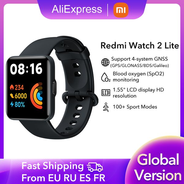 global version xiaomi redmi watch 2 lite smart watch bluetooth mi band 1.55 hd gps smartwatch blood oxygen sport bracelet, Slivery;brown
global version xiaomi redmi watch 2 lite smart watch bluetooth mi band 1.55 hd gps smartwatch blood oxygen sport bracelet, Slivery;brown
