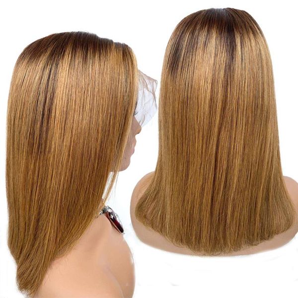 lace wigs highlight color bob wig glueless brazilian straight ombre brown honey blonde short front human hair for women remy, Black;brown
lace wigs highlight color bob wig glueless brazilian straight ombre brown honey blonde short front human hair for women remy, Black;brown