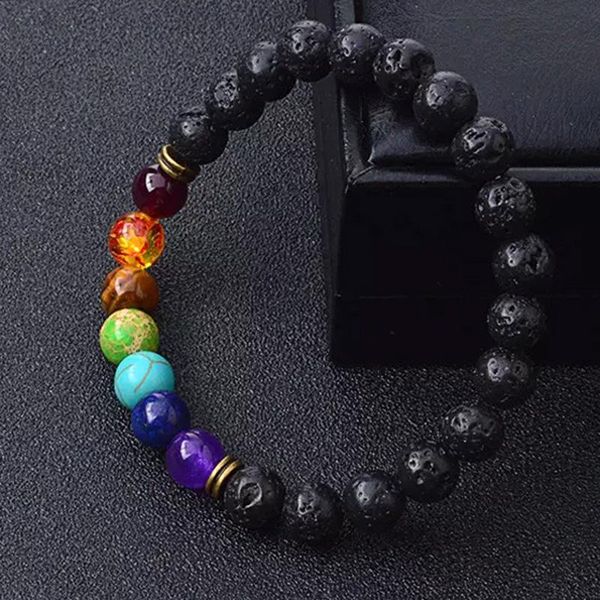 beaded, strands natural stone 7 chakra healing lava bead strand yoga balance prayer bracelet for women men beaded jewelry bracelets & bangle, Black
beaded, strands natural stone 7 chakra healing lava bead strand yoga balance prayer bracelet for women men beaded jewelry bracelets & bangle, Black