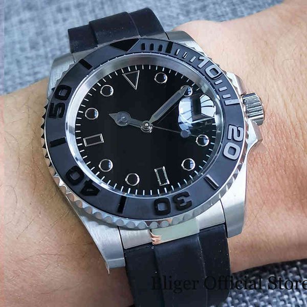 jewels bliger 21 sterile black japan miyota 8215 40mm automatic men watch steel end link rubber strap ym born insert, Slivery;brown
jewels bliger 21 sterile black japan miyota 8215 40mm automatic men watch steel end link rubber strap ym born insert, Slivery;brown