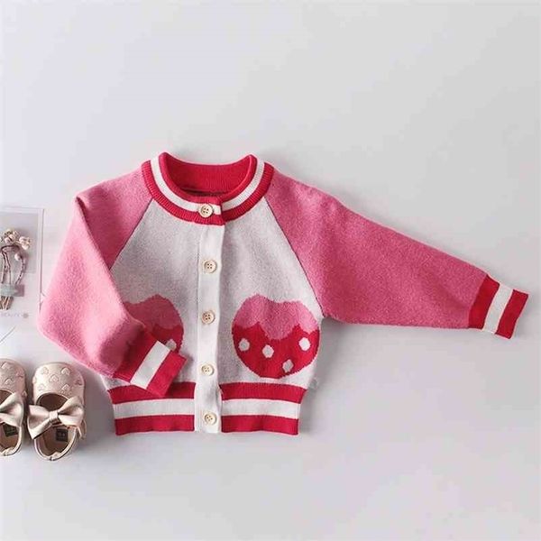 baby girls sweet strawberry coat children clothing spring autumn long sleeve kids cardigan 210521, Blue
baby girls sweet strawberry coat children clothing spring autumn long sleeve kids cardigan 210521, Blue