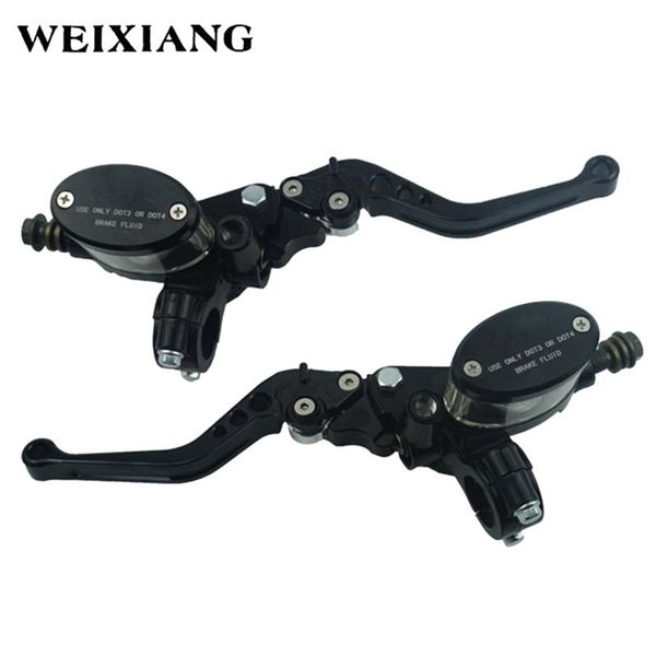 motorcycle brakes 1pair universal 7/8" 22mm front left right hydraulic brake pump cnc aluminum master cylinder disc lever
motorcycle brakes 1pair universal 7/8" 22mm front left right hydraulic brake pump cnc aluminum master cylinder disc lever