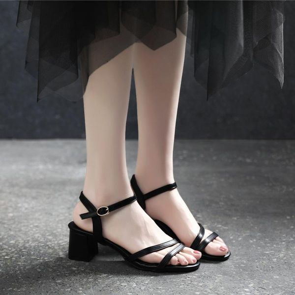 sandals women's shoes 2021 summer style thick heel high heels one word buckle open toe female plus size, Black
sandals women's shoes 2021 summer style thick heel high heels one word buckle open toe female plus size, Black
