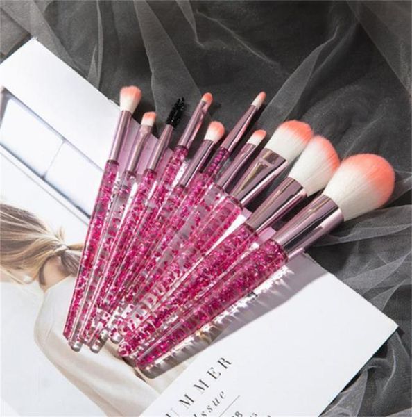 makeup brushes 10pcs colorful brush set glitter shinny crystal foundation blending power cosmetic beauty make up tool
makeup brushes 10pcs colorful brush set glitter shinny crystal foundation blending power cosmetic beauty make up tool