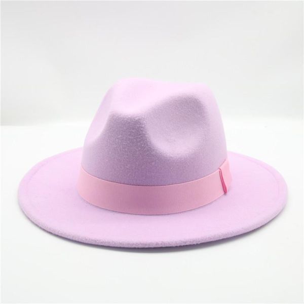 wide brim hats women felted fedora belt ribbon band solid classic formal dress wedding green red vintage, Blue;gray
wide brim hats women felted fedora belt ribbon band solid classic formal dress wedding green red vintage, Blue;gray