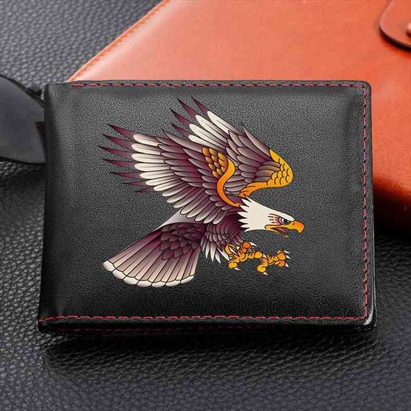 eagle customized short bifold wallet men leather vintage solid casual wallets male multi cards purse slim card holders, Red;black
eagle customized short bifold wallet men leather vintage solid casual wallets male multi cards purse slim card holders, Red;black