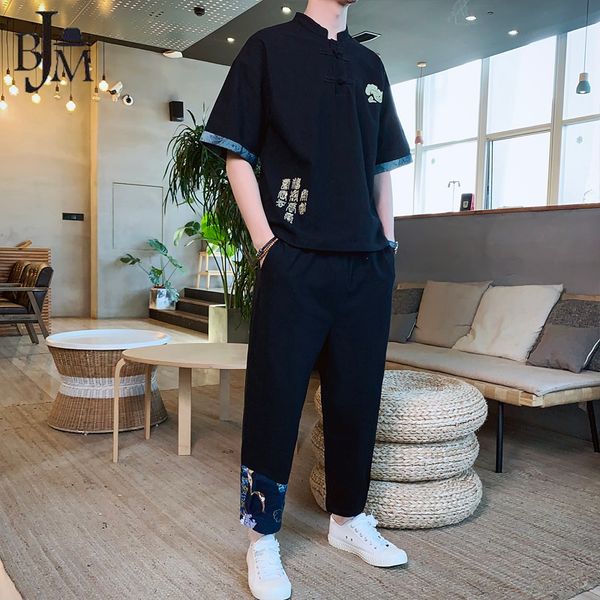 new summer men loose cotton linen two-piece set clothing chinese style suit outerwear fashion casual loose male suits 10640, Red
new summer men loose cotton linen two-piece set clothing chinese style suit outerwear fashion casual loose male suits 10640, Red