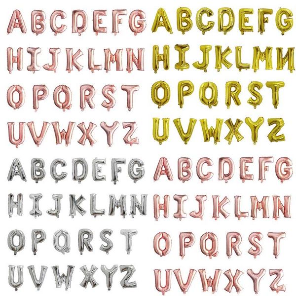 party decoration 1pc rose gold silver a-z letters foil balloons wedding happy birthday air globos diy helium alphabet balloon
party decoration 1pc rose gold silver a-z letters foil balloons wedding happy birthday air globos diy helium alphabet balloon