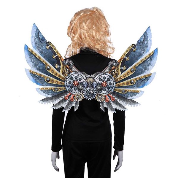 cartoon clothing halloween props costumes carnival party dress up children mechanical punk decorative wings, Blue
cartoon clothing halloween props costumes carnival party dress up children mechanical punk decorative wings, Blue