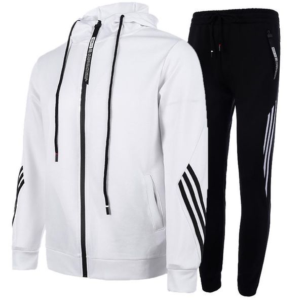 women's leggings men's leisure sports suit hooded sweater and running sportswear, Black
women's leggings men's leisure sports suit hooded sweater and running sportswear, Black