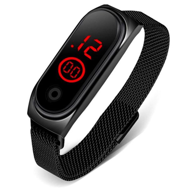 wristwatches men's women's watches waterproof led digital display screen electronic clock couple stainless steel strap bracelet wa, Slivery;brown
wristwatches men's women's watches waterproof led digital display screen electronic clock couple stainless steel strap bracelet wa, Slivery;brown