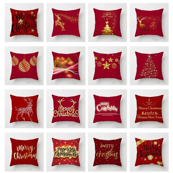 cushion/decorative pillow christmas cushion cover 45*45 red merry printed polyester decorative pillows sofa home decoration pillowcase
cushion/decorative pillow christmas cushion cover 45*45 red merry printed polyester decorative pillows sofa home decoration pillowcase
