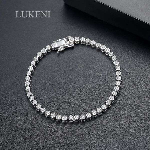 link, chain elegant white color micro inlay cubic zircon tennis round cz bracelet for women party gift, Black
link, chain elegant white color micro inlay cubic zircon tennis round cz bracelet for women party gift, Black