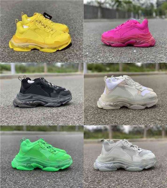 paris triple s clear sole black athletic shoes low trainers sneakers 17fw men women platform vintage old dad shoe with box 36-45
paris triple s clear sole black athletic shoes low trainers sneakers 17fw men women platform vintage old dad shoe with box 36-45