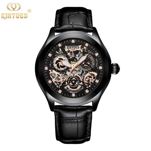 kinyuedfire hollow out diamond clock automatic mechanical waterproof men s j062, Slivery;brown
kinyuedfire hollow out diamond clock automatic mechanical waterproof men s j062, Slivery;brown