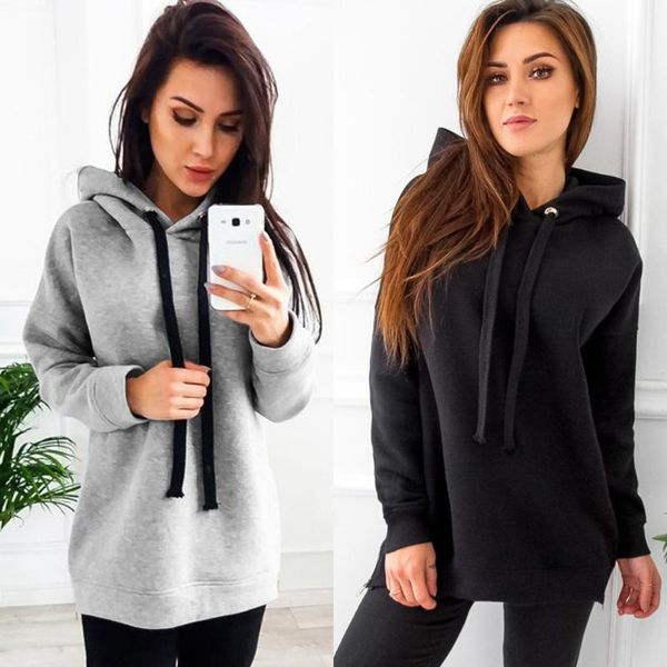 women's hoodies & sweatshirts 2021 autumn black gray bandage pullovers womens long sleeve hooded loose casual warm sweatshirt 2 colors
women's hoodies & sweatshirts 2021 autumn black gray bandage pullovers womens long sleeve hooded loose casual warm sweatshirt 2 colors