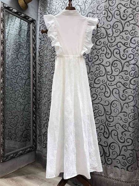 dresses black white spring summer clothing women turn-down collar hollow out embroidery ruffle casual long maxi, Black;gray
dresses black white spring summer clothing women turn-down collar hollow out embroidery ruffle casual long maxi, Black;gray