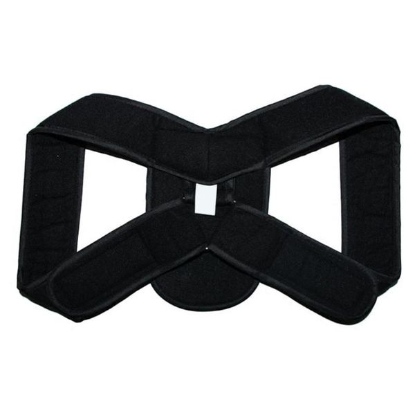 shoulder belt support brace back corset adjustable body portable breathable therapy posture correction, Black;blue
shoulder belt support brace back corset adjustable body portable breathable therapy posture correction, Black;blue
