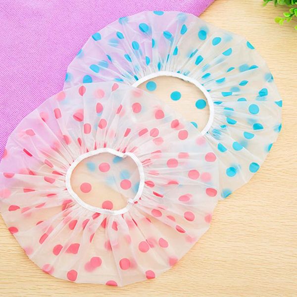 color random dot waterproof shower cap thicken elastic bath hat bathing for women hair salon bathroom products caps
color random dot waterproof shower cap thicken elastic bath hat bathing for women hair salon bathroom products caps