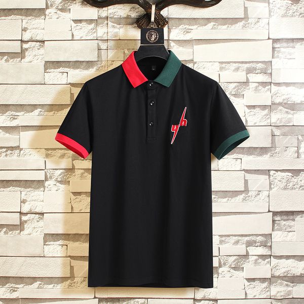 2023 li xia polo shirt plaid collar t-shirt embroidered business men's mercerized cotton men's short sleeve t-shirt women's m, White;black
2023 li xia polo shirt plaid collar t-shirt embroidered business men's mercerized cotton men's short sleeve t-shirt women's m, White;black