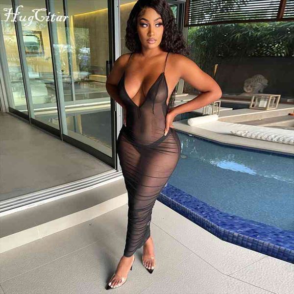 sleeveless straps solid backless see-through dress summer women streetwear party club clothing y2k, Black;gray
sleeveless straps solid backless see-through dress summer women streetwear party club clothing y2k, Black;gray