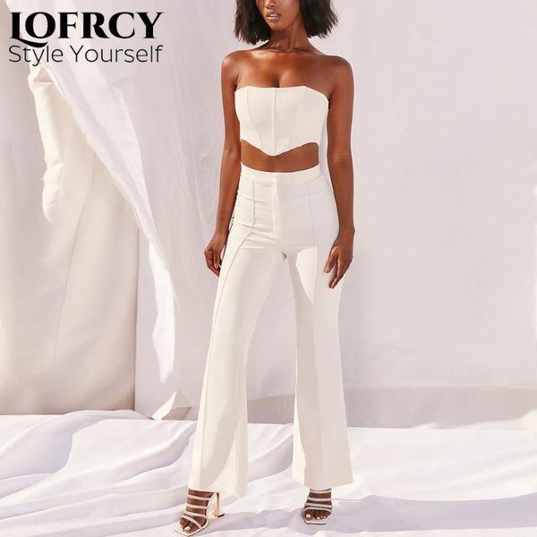 women's tracksuits lofrcy crop corset and long pants clothes fashion outfits designer office women 2 sets elegant vintage female s, Gray
women's tracksuits lofrcy crop corset and long pants clothes fashion outfits designer office women 2 sets elegant vintage female s, Gray
