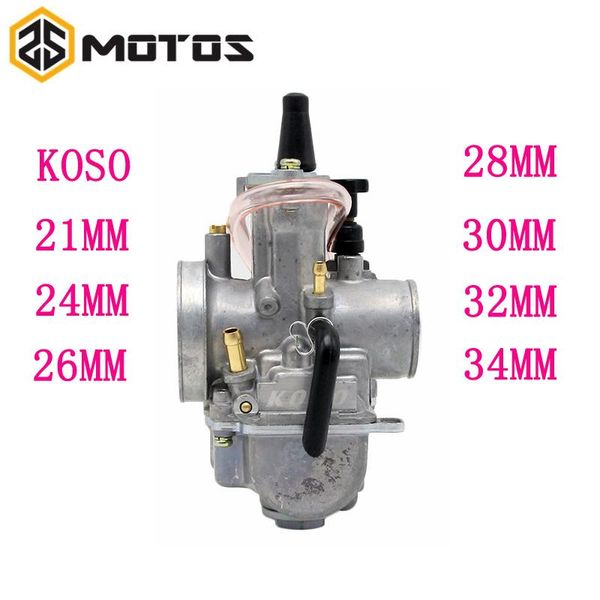 motorcycle parts scooter koso carburetor 21 24 26 28 30 32 34mm with power jet for racing moto fuel system
motorcycle parts scooter koso carburetor 21 24 26 28 30 32 34mm with power jet for racing moto fuel system