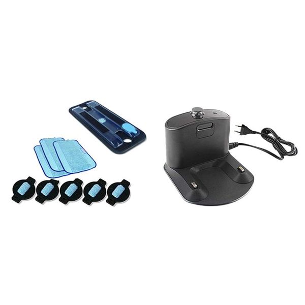 set wet tray+wet pro-clean mopping cloth +water wick cap & 1 pcs charger dock base charging station eu plug vacuum cleaners
set wet tray+wet pro-clean mopping cloth +water wick cap & 1 pcs charger dock base charging station eu plug vacuum cleaners