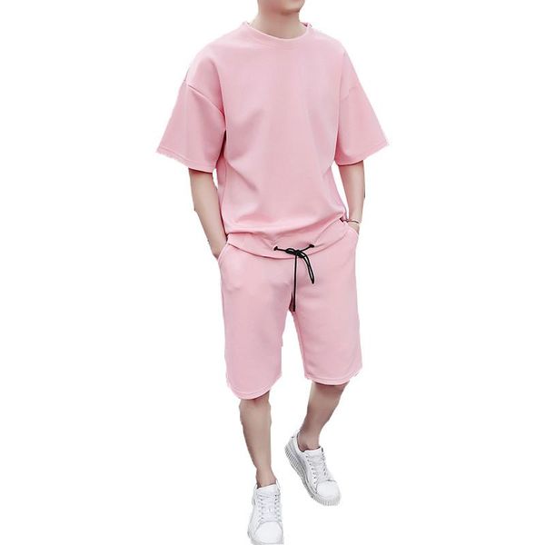 men's tracksuits sets t shirts+shorts men brand two piece suit tracksuit 2021 male casual tshirts workout fitness jogger suits for, Gray
men's tracksuits sets t shirts+shorts men brand two piece suit tracksuit 2021 male casual tshirts workout fitness jogger suits for, Gray