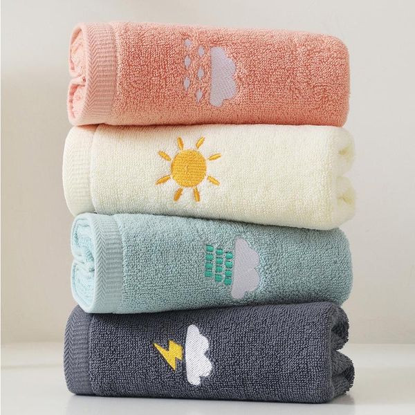 towel cute weather embroidery cotton bathroom set face kids travel sports soft absorbent cleaning hand gift
towel cute weather embroidery cotton bathroom set face kids travel sports soft absorbent cleaning hand gift