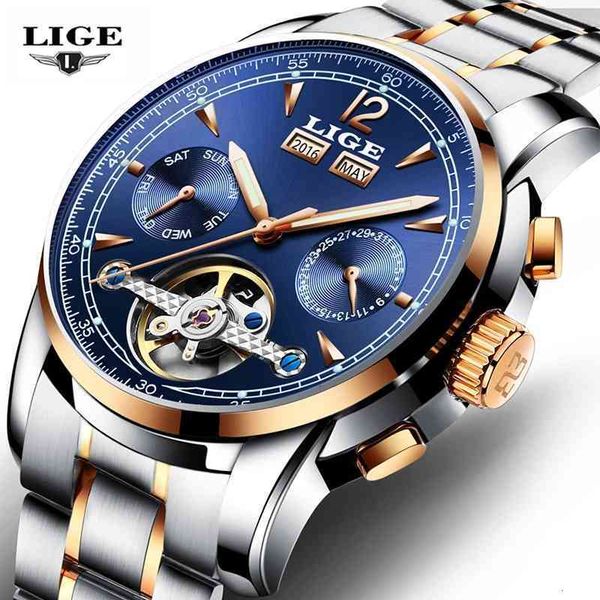 new people luxury full brand steel business automatic mechanical watches casual sports waterproof men's clock luck 9803, Slivery;brown
new people luxury full brand steel business automatic mechanical watches casual sports waterproof men's clock luck 9803, Slivery;brown