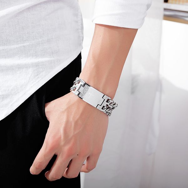 chain anti-allergic hip hop jewelry for men and women christmas, valentine's day, birthday gift, titanium steel 21/19 cm miami cuba cro, Black
chain anti-allergic hip hop jewelry for men and women christmas, valentine's day, birthday gift, titanium steel 21/19 cm miami cuba cro, Black