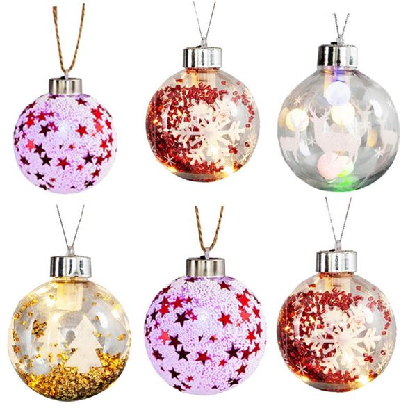 party decoration 6pcs led christmas ball luminous tree ornament decor xmas pendants
party decoration 6pcs led christmas ball luminous tree ornament decor xmas pendants