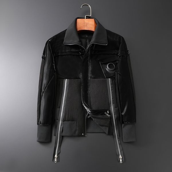men's down & parkas male fashion brand zip motorcycle decoration short jacket autumn/winter lapel thin black x0wk
men's down & parkas male fashion brand zip motorcycle decoration short jacket autumn/winter lapel thin black x0wk