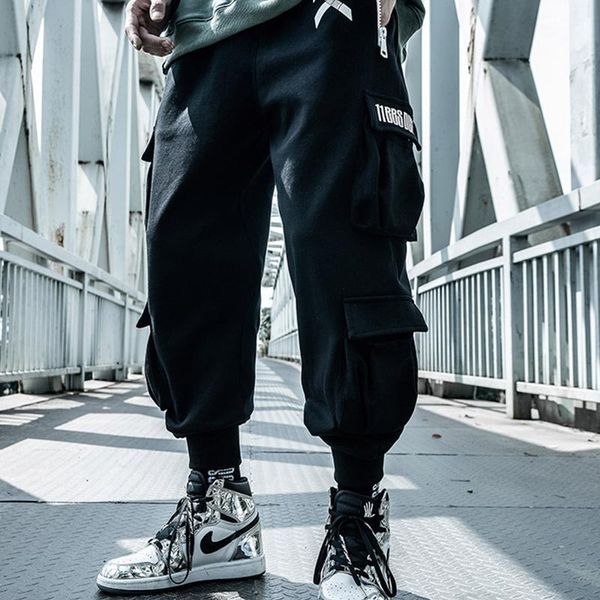 tactical zipper pockets cargo pants techwear men hip hop streetwear harajuku joggers sweat casual tactics pencil trousers men's, Black
tactical zipper pockets cargo pants techwear men hip hop streetwear harajuku joggers sweat casual tactics pencil trousers men's, Black