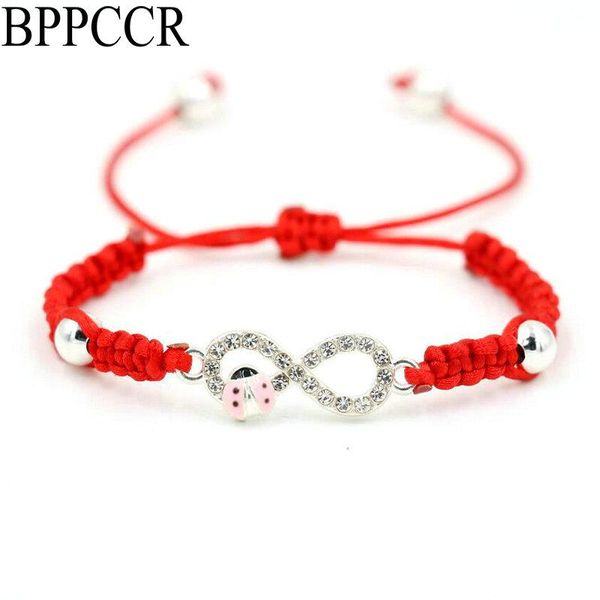charm bracelets bppccr lucky number infinity 8 red thread rope string bracelet for women children zircon beatle bug, Golden;silver
charm bracelets bppccr lucky number infinity 8 red thread rope string bracelet for women children zircon beatle bug, Golden;silver