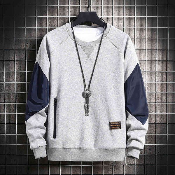 autumn coat spring cotton men's casual comfortable round ne loose and simple sweater bottoming shirt, Black
autumn coat spring cotton men's casual comfortable round ne loose and simple sweater bottoming shirt, Black