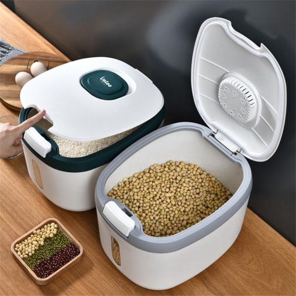 rice bucket insectproof moistureproof cylinder sealed box noodle container flour storage tank household organizer bottles & jars
rice bucket insectproof moistureproof cylinder sealed box noodle container flour storage tank household organizer bottles & jars