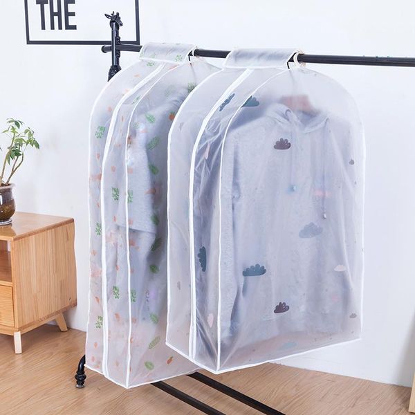 widen transparent clothing dust cover waterproof hanging coat jacket suit bag korean printing thick zipper garment & wardrobe storage
widen transparent clothing dust cover waterproof hanging coat jacket suit bag korean printing thick zipper garment & wardrobe storage