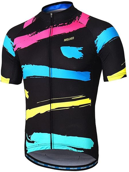 summer road racing bike riding 2021 men short sleeve shirt breathable sportswear anti-uv mtb bicycle team jersey set sets, Black;blue
summer road racing bike riding 2021 men short sleeve shirt breathable sportswear anti-uv mtb bicycle team jersey set sets, Black;blue