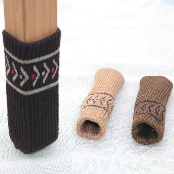chair covers 4pcs/set floor protection foot pads leg furniture knitting cover anti-noise protector socks
chair covers 4pcs/set floor protection foot pads leg furniture knitting cover anti-noise protector socks