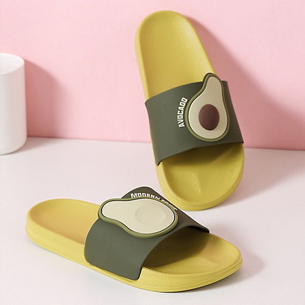 Summer Home Fruit Women Slippers Cute Cartoon Avocado Non-Slip Bathroom PVC Slippers Ladies Slides Indoor Couple Shoes Wholesale
Summer Home Fruit Women Slippers Cute Cartoon Avocado Non-Slip Bathroom PVC Slippers Ladies Slides Indoor Couple Shoes Wholesale