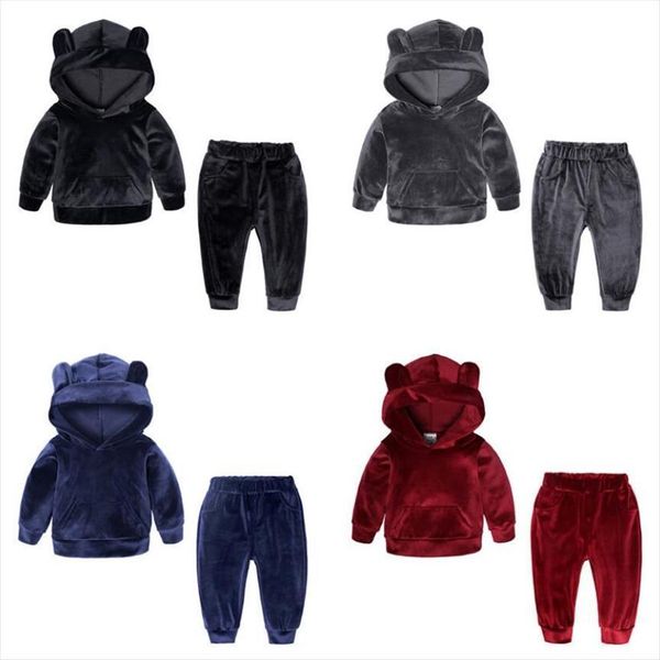 children clothing autumn winter toddler girls clothes hooded 2pcs outfit suit kids tracksuit for costume sets, White
children clothing autumn winter toddler girls clothes hooded 2pcs outfit suit kids tracksuit for costume sets, White