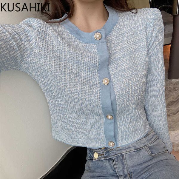 kusahiki spring knitted cardigan coat korean long sleeve o-neck knitwear causal short jumpers femme 6f687 210602, White
kusahiki spring knitted cardigan coat korean long sleeve o-neck knitwear causal short jumpers femme 6f687 210602, White