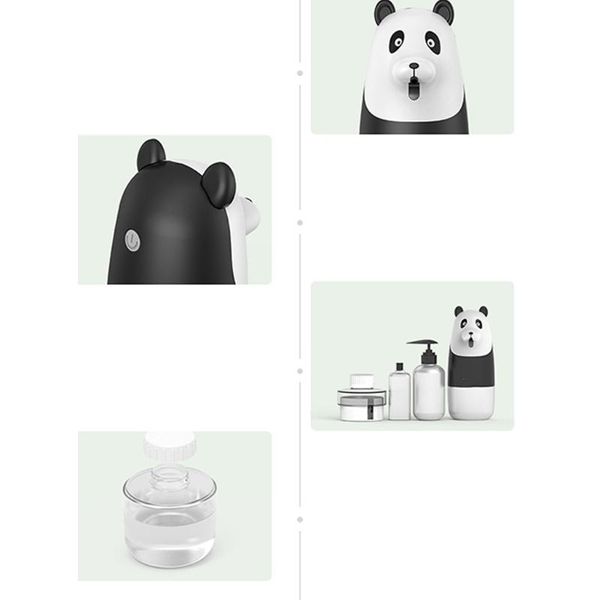 liquid soap dispenser automatic foam panda cartoon induction hand washing machine usb charge intelligent wash
liquid soap dispenser automatic foam panda cartoon induction hand washing machine usb charge intelligent wash