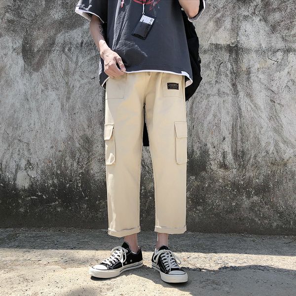 men casual pants plus size 3xl solid straight loose trousers male all-match ins harajuku fashion daily korean style streetwear, Black
men casual pants plus size 3xl solid straight loose trousers male all-match ins harajuku fashion daily korean style streetwear, Black