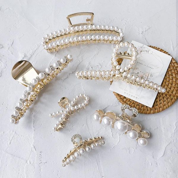 hair clips & barrettes for women style pearl geometric fashion pin light luxury crystal elegant accessories jewelry wholesale, Golden;silver
hair clips & barrettes for women style pearl geometric fashion pin light luxury crystal elegant accessories jewelry wholesale, Golden;silver