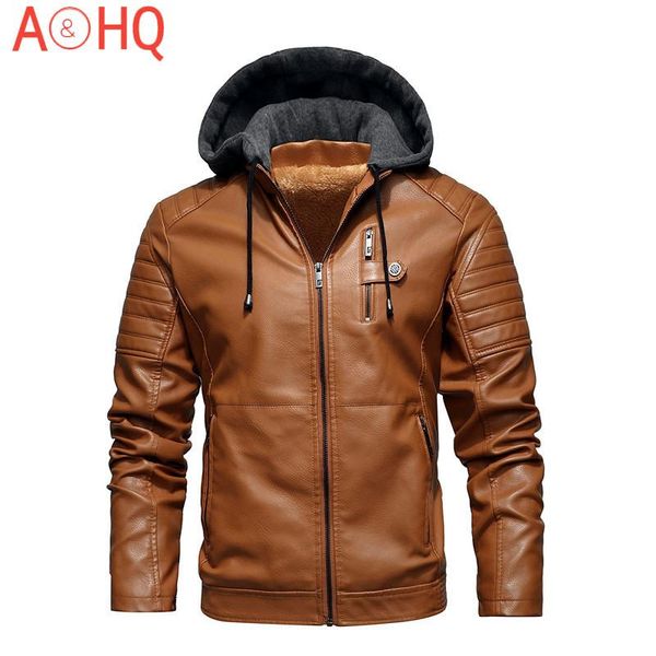 men's suits & blazers mens leather jacket slim fit motorcycle pu coat detachable hooded vintage style fashion clothing men outwear 2021, White;black
men's suits & blazers mens leather jacket slim fit motorcycle pu coat detachable hooded vintage style fashion clothing men outwear 2021, White;black