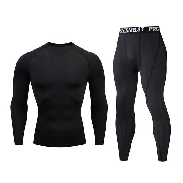 compression men's sportswear quick-drying mma set solid color o-neck t-shirt training gym fitness sports tracksuits, Gray
compression men's sportswear quick-drying mma set solid color o-neck t-shirt training gym fitness sports tracksuits, Gray